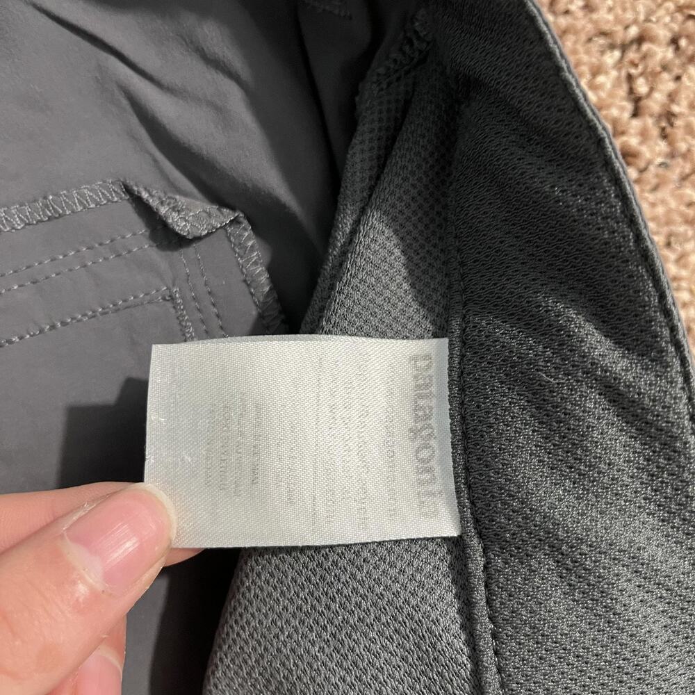 Patagonia Shorts Womens 12 Gray Hiking Walking Lightweight Quick Dry Zip‎ Pocket - Picture 8 of 13